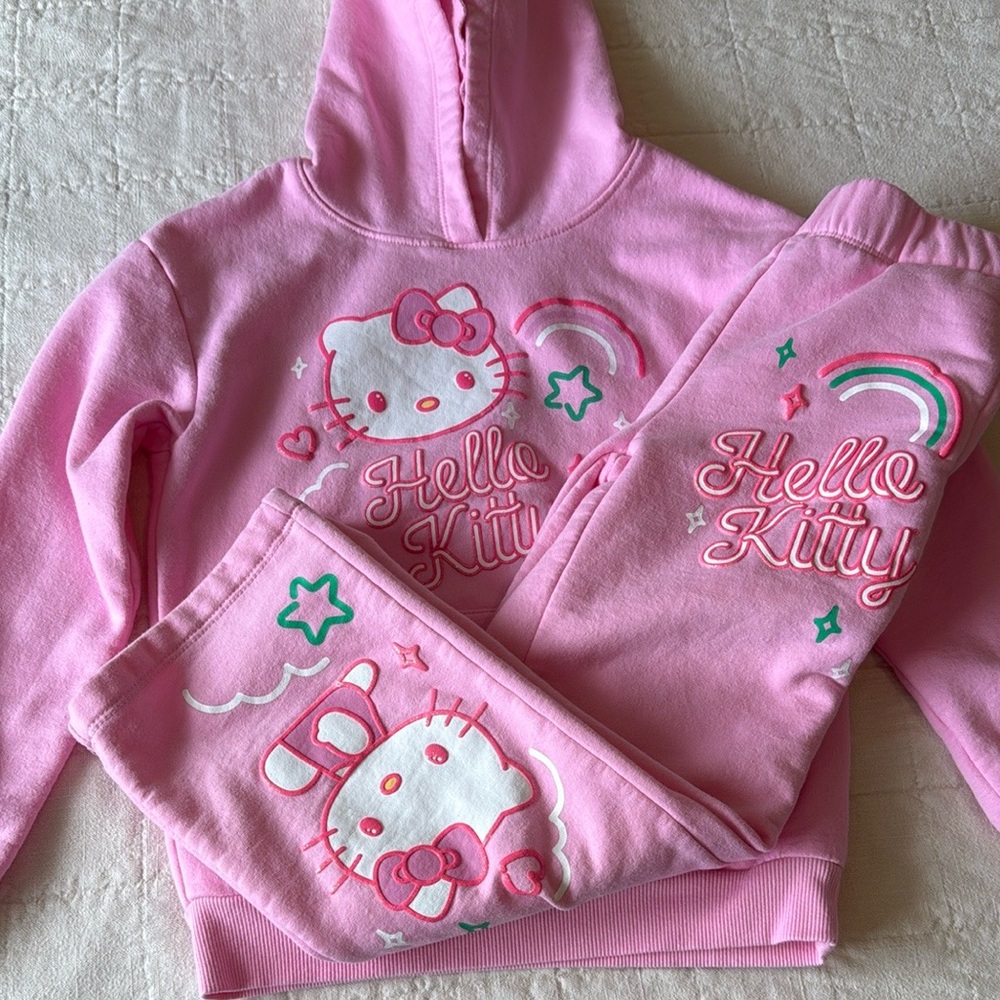 Hello Kitty Fleece Set